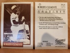 Roberto Clemente Pittsburgh Pirates HOF 1991 Homers Classic Collections #7