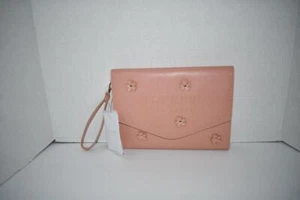 Ted Baker London Felcon Floral Applique Pouch in Dusky Pink #261748 NWT - Picture 1 of 6