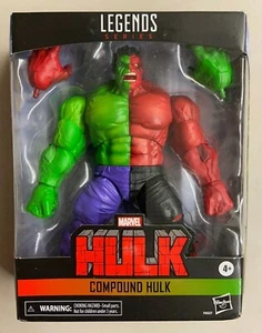Marvel Legends 6" Compound Hulk Deluxe Action Figure Walmart Exclusive Red Green - Picture 1 of 4