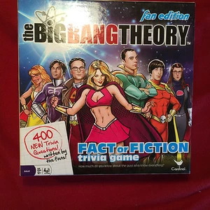 The Big Bang Theory Fact or Fiction Family Board Trivia Game Cardinal Fan Editio - Picture 1 of 5
