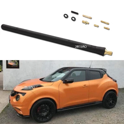 7"For Nissan Juke 11-2017 Car Replacement Radio Matte Black Short AM/FM Antenna - image 1 of 4