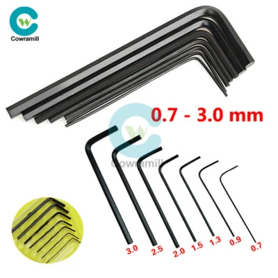7pcs Mini Hexagon Hex Allen Key Set Wrench Screwdriver Micro Tool Kit 0.7mm-3mm - Image 1 of 4