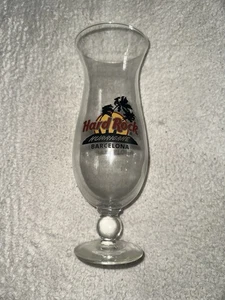 Hard Rock Cafe Hurricane Glass, Barcelona, Spain, Collectible, Kitchenware - Picture 1 of 3
