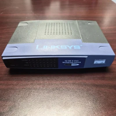 Linksys EtherFast (EZXS88W Ver. 3.3) 8-Ports External Switch NO POWER ADAPTER - Image 1 of 4