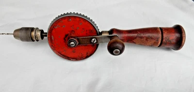 Taladro de manivela Mohawk Shelburne antiguo, hecho en EE. UU.... FUNCIONA bien, EXCELENTE Foto 1 de 4