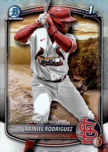 Bowman Chrome Prospects International Variation 2025 Rainiel Rodriguez SP 1er - Imagen 1 de 2