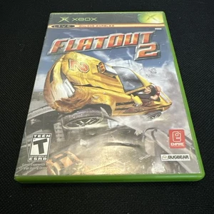 FlatOut 2 (Microsoft Xbox, 2006) Complete CIB - Picture 1 of 2