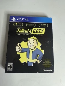 Fallout 4 Game Of The Year, Steelbook. Sony PlayStation 4 + Slip Cover - Picture 1 of 9
