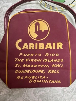 Vintage 50’s Caribair Small Flight Bag - Great collector item or display piece!! - Image 1 of 4