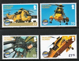 FALKLAND ISLANDS  2011  RAF SEARCH & RESCUE 70TH ANNIVERSARY  SET OF 4   MNH - Picture 1 of 1