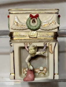 Lenox Dr. Seuse A Very Grinchy Treasure Box - Picture 1 of 12