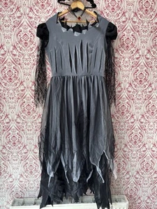 I Love Fancy Dress Halloween Corpse Bride of Darkness Size Large - Picture 1 of 7