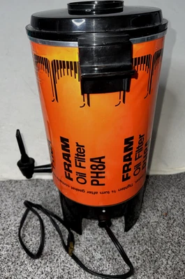 Regal Ware Fram Oil PH8A Coffee Urn Percolator Promotional Item Rare Collectible - Image 1 of 4