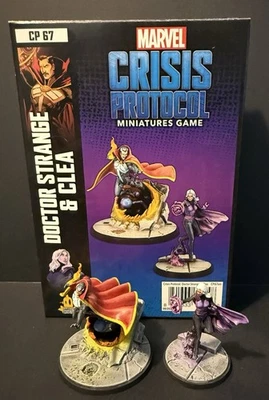 Marvel Crisis Protocol: CP 67 - Doctor Strange & Clea (Painted) - Image 1 of 4