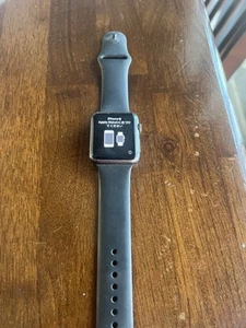 Apple Watch Series 3 42mm Aluminum Black Sport Band GPS - Used, Great Condition - Picture 1 of 4
