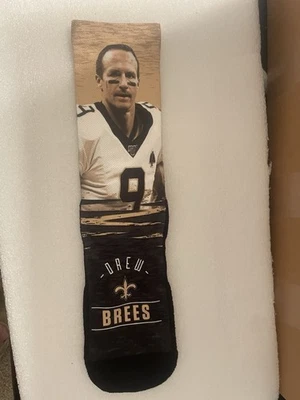 Drew Breeze, Calcetines, New Orleans Saints, NFL Nuevos Sin Etiquetas Foto 1 de 2