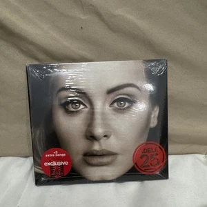 25 by Adele CD 2015 Target Exclusive 3 Extra Songs NEW Sealed Columbia - Picture 1 of 4