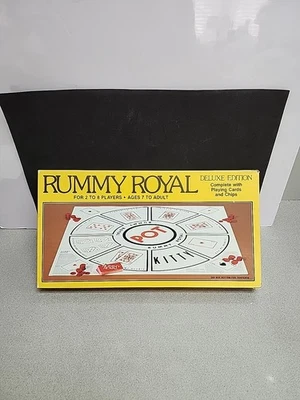 Vintage RUMMY ROYAL Card Game Deluxe Edition 1981 Whitman - Image 1 of 4
