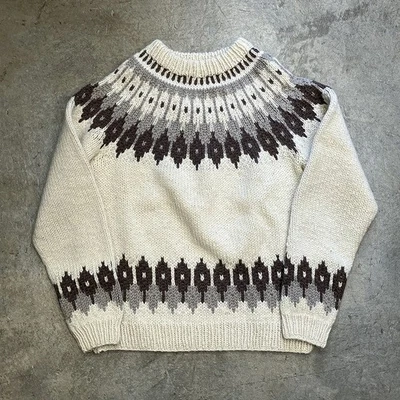 A BATHING APE x POST OVERALLS Canadian Sweater Made in USA 1990s Vintage - Image 1 of 4