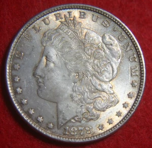 1878-P 7TF reverso de dólar de plata Morgan 1879 - Ver fotos - ¡Sin precio base! - Imagen 1 de 2