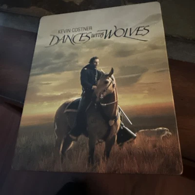 Dances with Wolves BLU-RAY, ORIG THEATRICAL VER*, LTD ED STEELBOOK, 1990 - Image 1 of 3