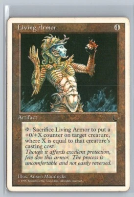 (2X) Living Armor Chronicles Common – MTG Magic the Gathering Card - Image 1 of 4