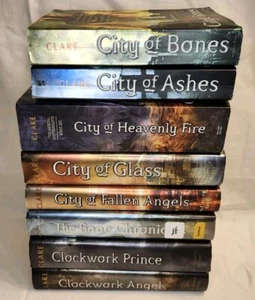 Lot of 8 Cassandra Clare The Mortal Instruments City Of Bones Clockwork Books - Picture 1 of 21