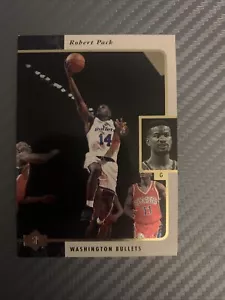 1995-96 SP Washington Bullets Basketball Card #146 Robert Pack - Bild 1 von 2