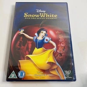 Snow White and the Seven Dwarfs DVD NEW SEALED DISNEY REGION 2 RATED G CLASSIC - Picture 1 of 6