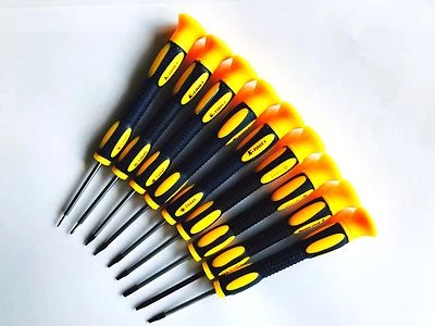 9PC Precision Torx Security Screwdriver tool Kit 1.5 0.8 T3 T4 T5 T6 T7 T8H T10H - Image 1 of 3
