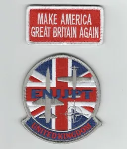 USAF MAGBA - UK PILOT's AT SHEPPARD AFB, Texas, Morale SET, 3,5", & 3" X 1,5" - Bild 1 von 1