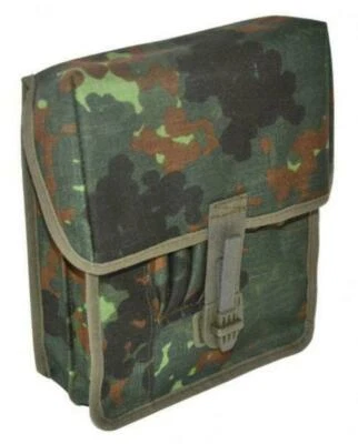 MARKENLOS Bundeswehr BW Kartenmeldetasche Kartentasche Melde Tasche Koppeltasche flecktarn