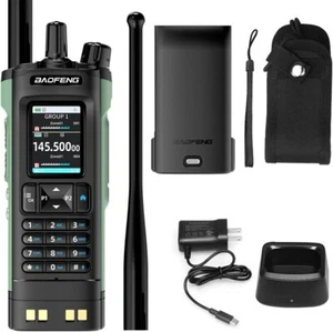 BAOFENG UV32 Amateur Walkie Talkie USB Type C Aviation Radio GPS Bluetooth APP - Picture 1 of 7