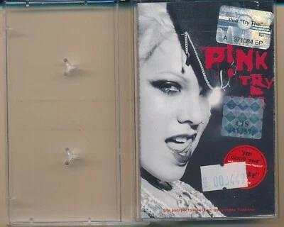 P!NK Try This 2003 Cassette Made in Ukraine NM - Imagem 1 de 4