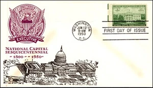 Scott 990 3 Cent Executive Branch Sanders FDC unadressiert pflanzlich 990-33 - Bild 1 von 2