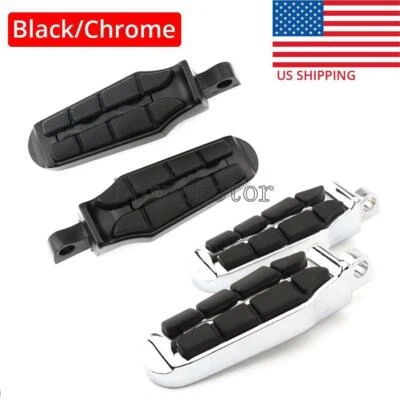 Par de estriberas de pedal de motocicleta Tombstone para Harley-Davidson Sportster 883 1200 Foto 1 de 3