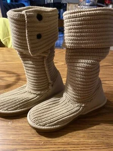 Kmarts, No Boundaries Platinum Boots, Oatmeal, Size 8.5 - Picture 1 of 4