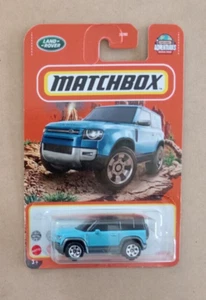 MATCHBOX 2020 LAND ROVER DEFENDER 90 (BLUE) 69/100 - Picture 1 of 2