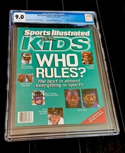 KOBE BRYANT RARE SI FOR KIDS MAGAZINE 2002 COVER SERENA SHAUN WHITE SHAQ CGC 9.0 - Picture 1 of 6