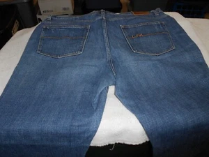 Jeans donna LAUREN STRAIGHT FIT ELASTICIZZATO 5 tasche blu denim taglia 16 (37 x 31) - Foto 1 di 4