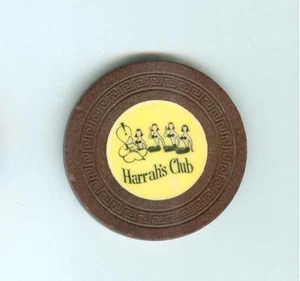 HARRAH'S CASINO CHIP--- SULTAN & HAREM ROULETTE - Picture 1 of 2