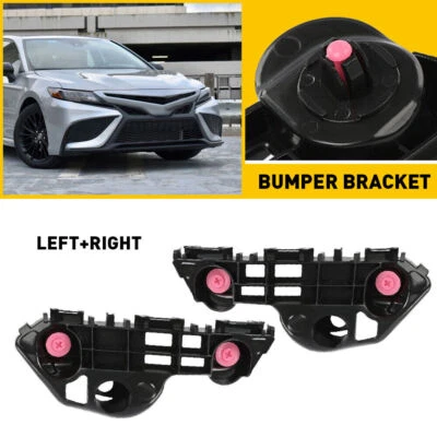 For 2018-2021 Toyota Camry Front Bumper Support Bracket Set Left & Right - Изображение 1 из 4