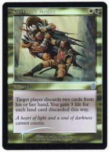 Gerrard's Verdict 2001 Apocalypse FOIL Multi-Color Uncommon Sorcery MTG NM AZ1 - Picture 1 of 1