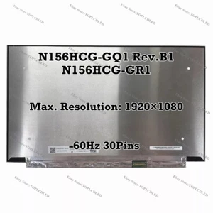 N156HCG-GQ1 Rev.B1 fit N156HCG-GR1 15.6" FHD IPS 60Hz Laptop LCD Panel Screen - Picture 1 of 1