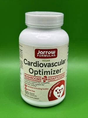 Jarrow Formulas Cardiovascular Optimizer with Lion's Mane 120 Veg Capsules - Image 1 of 3