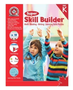 Super Skill Builder Workbook, Pre-K, Math, Reading and Writing - Picture 1 of 1