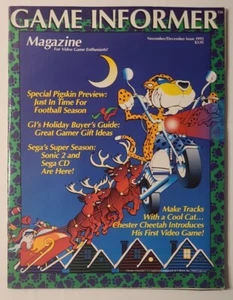 Vintage GAME INFORMER Magazine Nov/Dec 1992 (Early Issue) Ads for Game Boy, More - Imagen 1 de 8