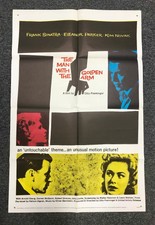 THE MAN WITH THE GOLDEN ARM One Sheet Poster Sinatra SAUL BASS R60 Hi Grade 