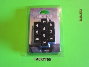 Juego de 10 dados base RPG Free League Walking Dead Universe sellado de fábrica - Imagen 1 de 2