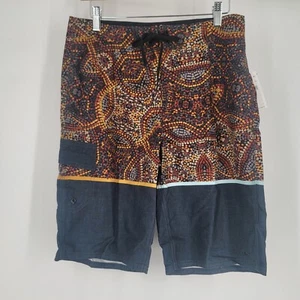 O’Neill Board Shorts Mens 30 Brown Calypso Back Pocket Stretch Swim Surf - Picture 1 of 3
